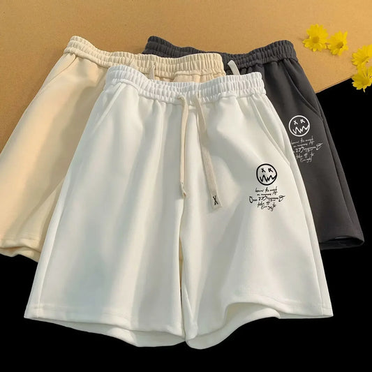 M-8XL Oversized Shorts, Thin Casual Wide Leg Shorts, Versatile Loose Oversized Sports Shorts for Men.