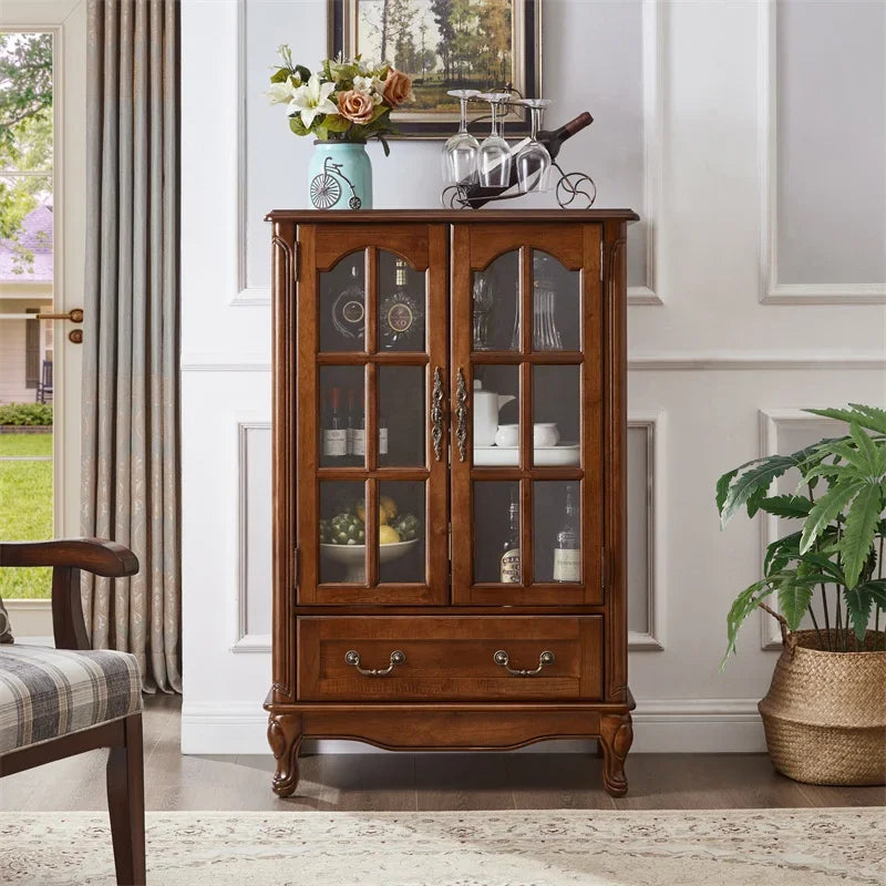 Storage Living Room Cabinets Display  Vintage Glass  Unique Furniture