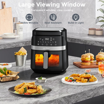 Air fryer 8-in-1,6L  Electric Oven Oilless Cooker Keep Food Warm
