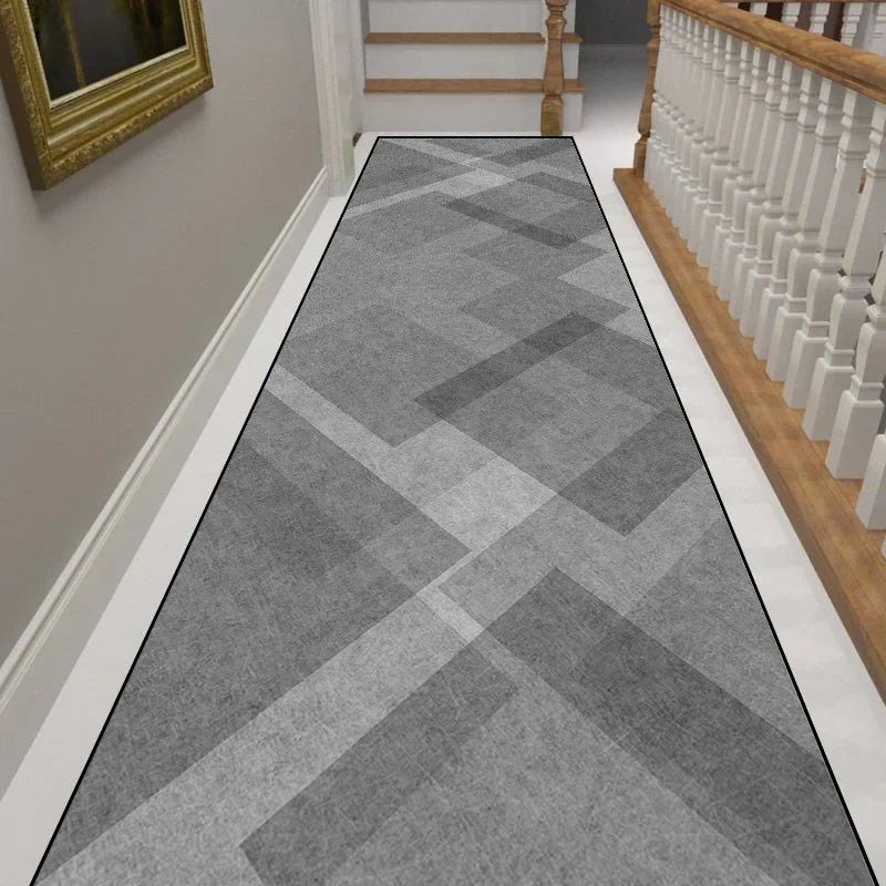 VIKAMA Nordic Simple Geometric Long Strip Carpet, Corridor Entrance Carpet, Staircase Corridor Carpet, Home Decoration.