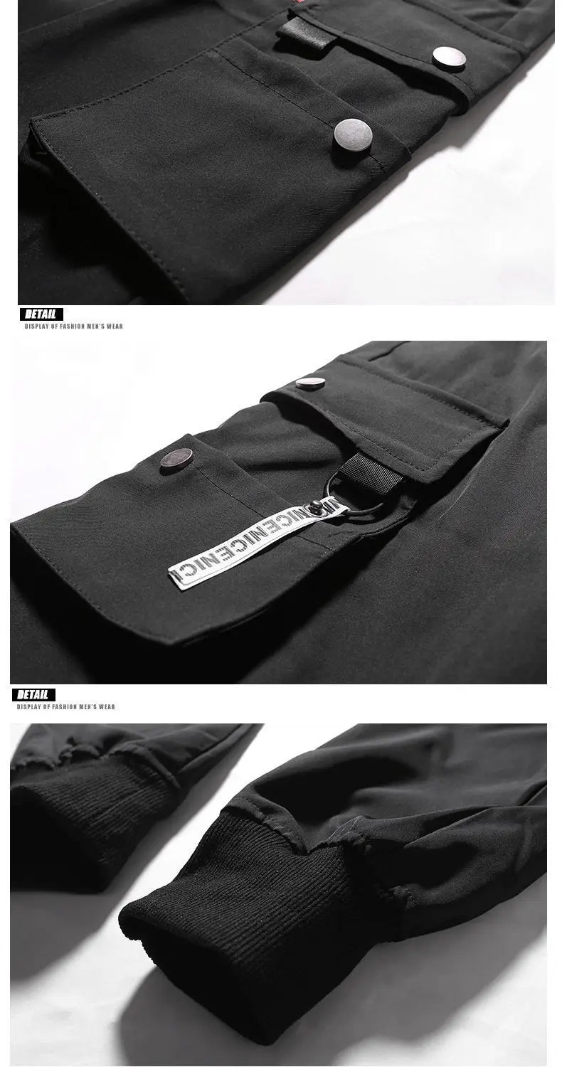 Big Pockets Cargo Pant  Loose Streetwear  Fashion Hip Hop Joggers