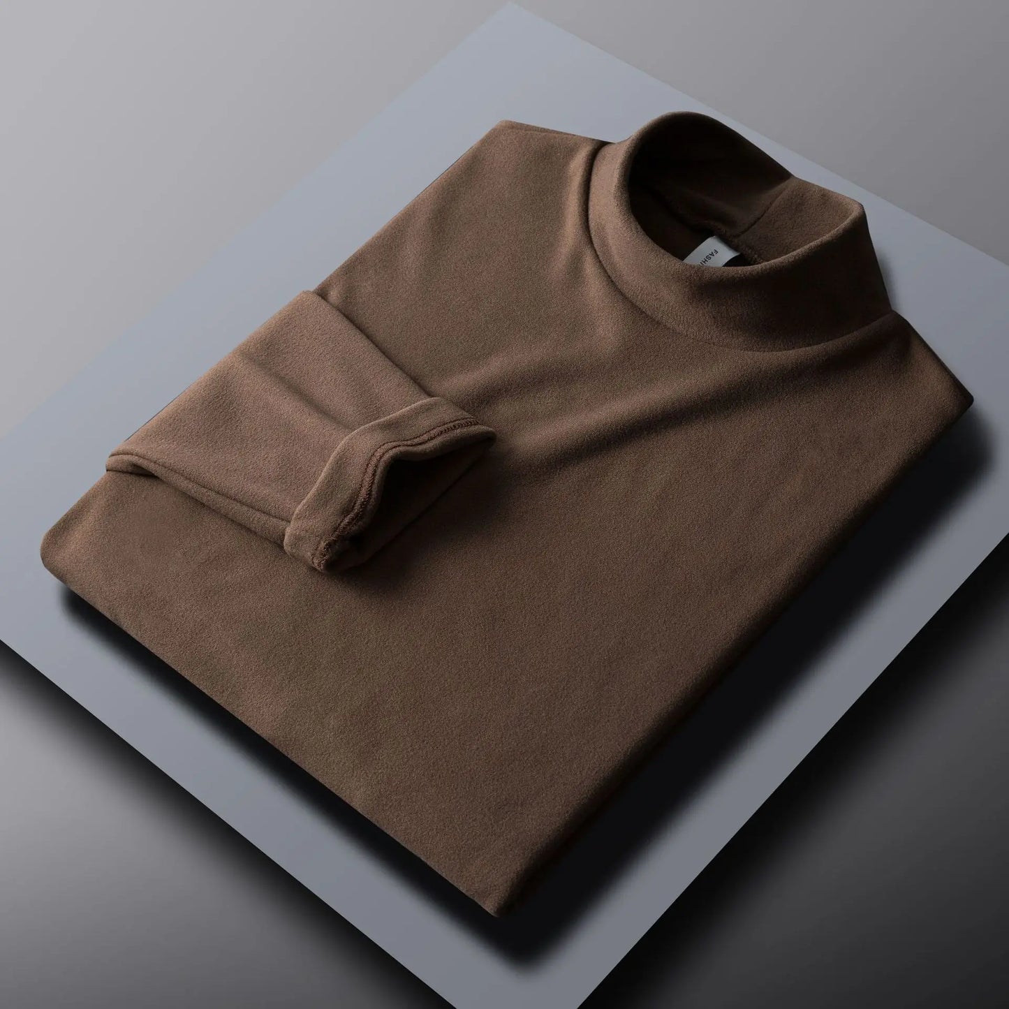 Thermal Underwear Shirt Men V Neck Fleece Sport Tops Long-Sleeved 5XL