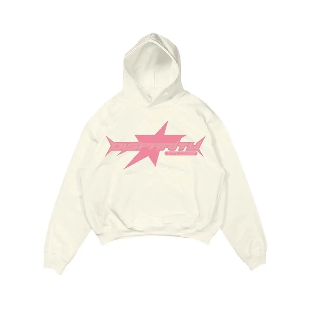 All Top Quality Aesthetic Gothic Wing Pattern Hooded Zip Up Jackets Men and Women.