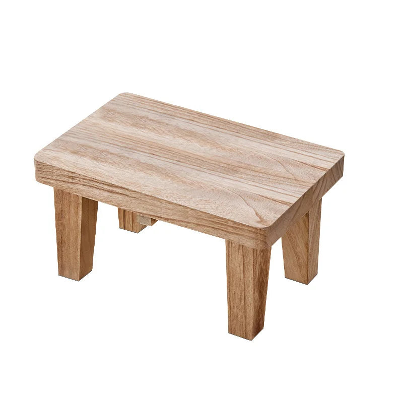 Creative Small Wood Household Stool