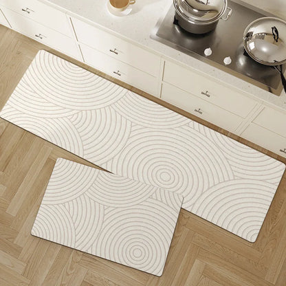 Floor Mat Water Anti Slip Absorbing Rug Kitchen ,Door, Bathroom