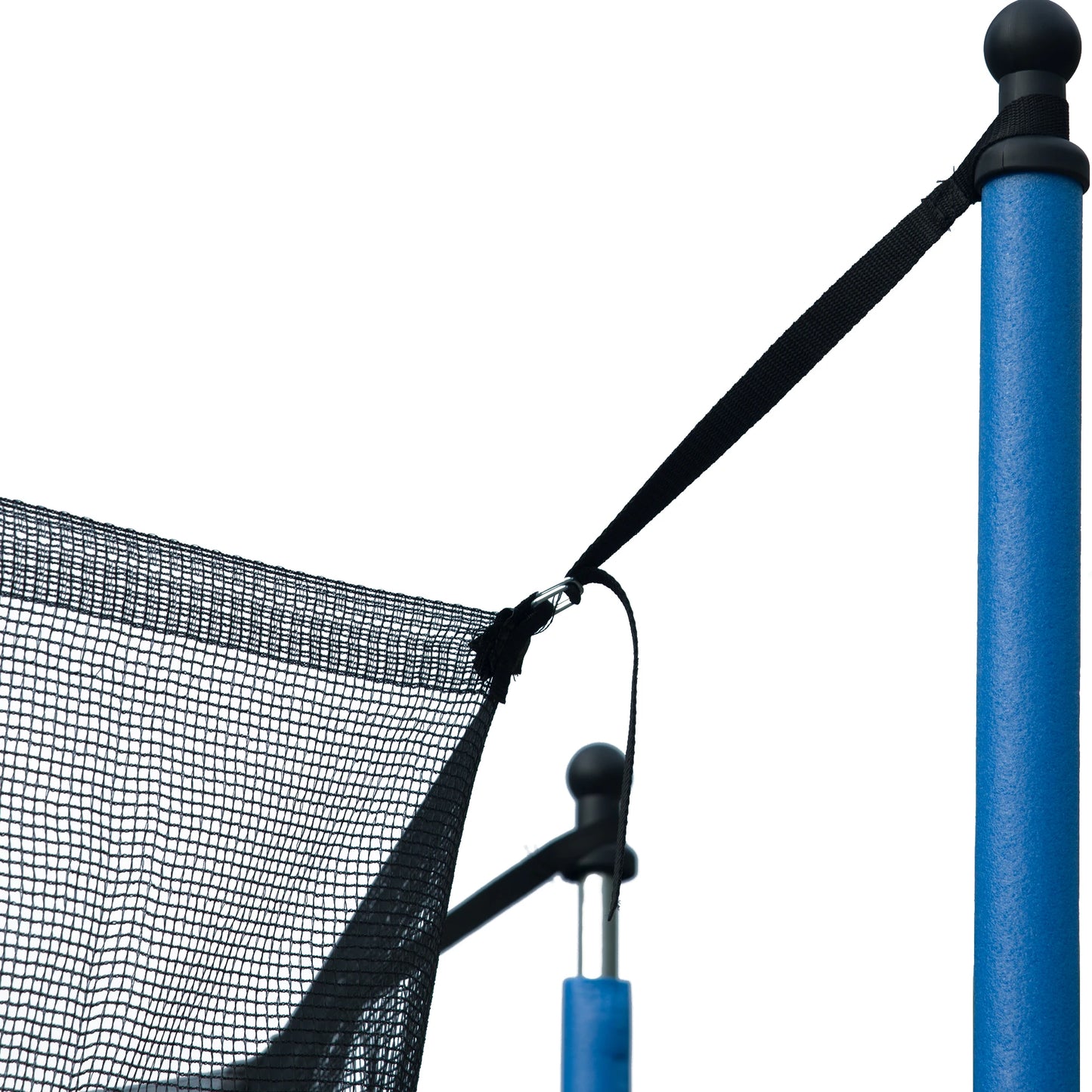 14FT Trampoline With Backboard, With Enclosure Net And Ladder.