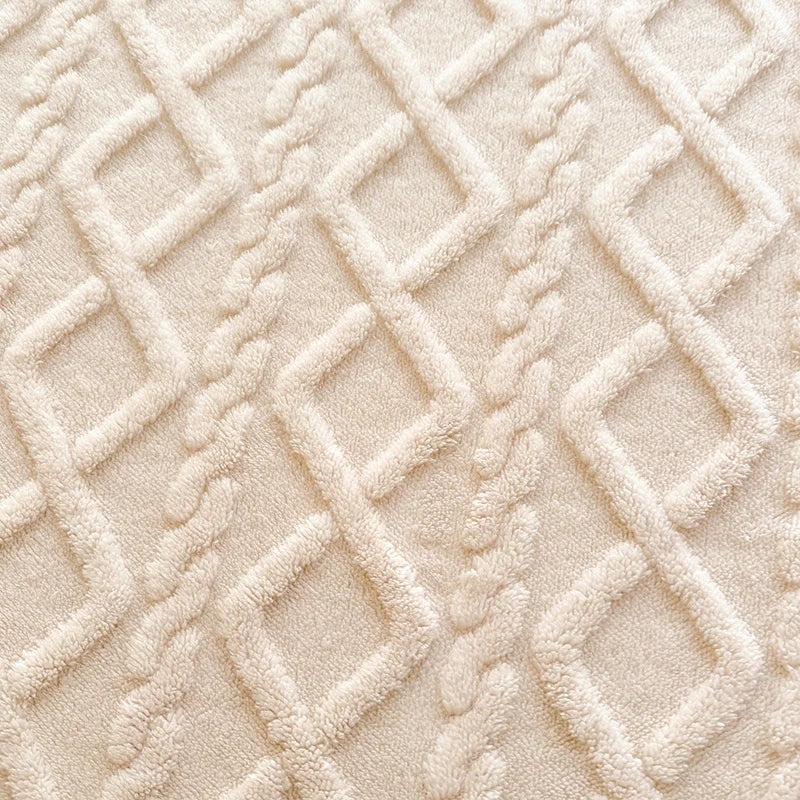 1pc Winter Warm Bed Sheet with Elastic Band Single/Queen/King Mattress Cover.