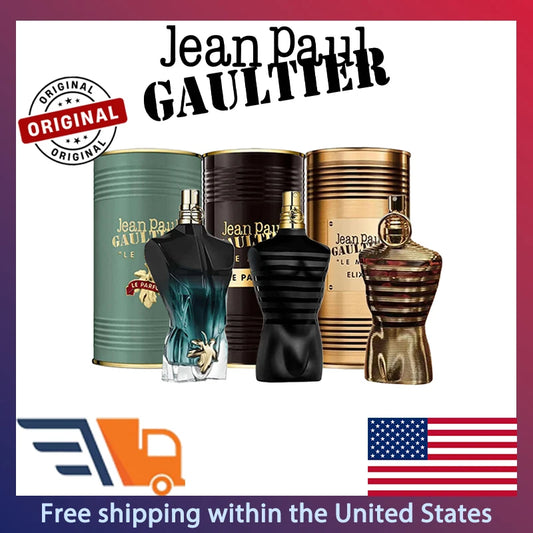 125ml Jean Paul Gaultier, Eau de Parfum Spray High Quality Original Perfume, Lasting Cologne for Men Gift.