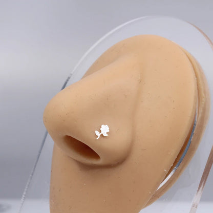 Nose Piercing Jewelry for Women Men , Straight Bar Nostril Ring