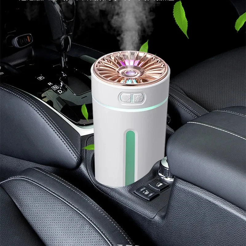 Car Air Humidifier USB Portable Remove Odors,  Color Lamp Air Purifier Auto Spray