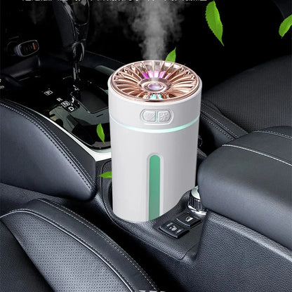 Car Air Humidifier USB Portable Remove Odors,  Color Lamp Air Purifier Auto Spray