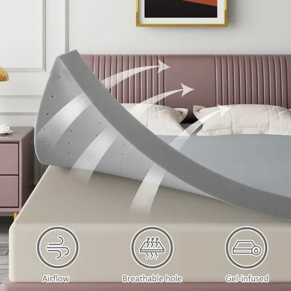 Extra Firm Mattress Topper 2 Inch