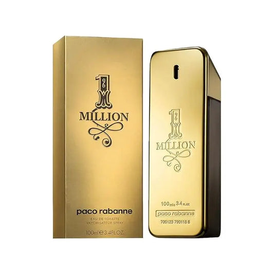 1 Million By Paco Rabanne para hombre Eau De Toilette TESTER 3.4 fl oz 3.4 fl oz.