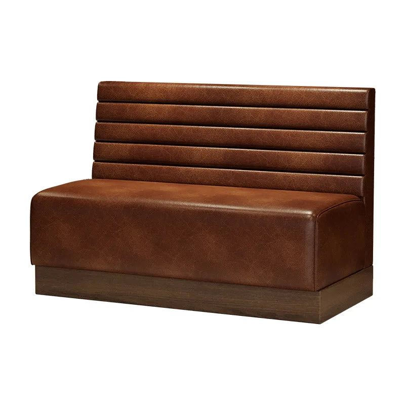 Retro Bar Dining Table and Chair Combination, Booth Table Chair, Dining