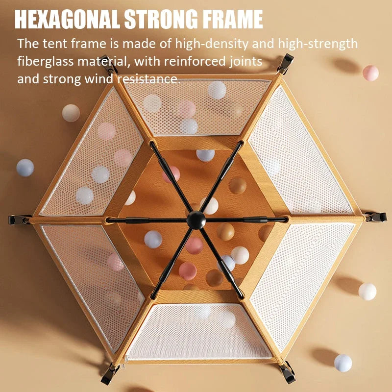 Portable Outdoor Camping Pop Up Tent , Indoor Kids Tents,  Baby Play House