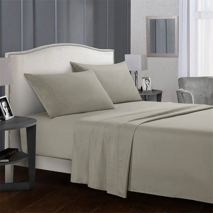 High-quality Simple King Size Bed Sheet Set  Fitted Sheets  Queen Durable Bed Covers.