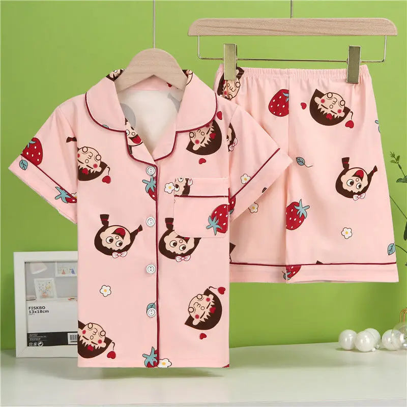 2 3 5 7 9 11 14 Years Pajamas Sets Boys Pajamas Girls Clothes Baby Kids  Clothing
