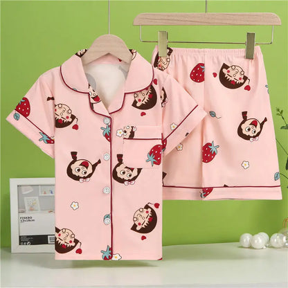 2 3 5 7 9 11 14 Years Pajamas Sets Boys Pajamas Girls Clothes Baby Kids  Clothing