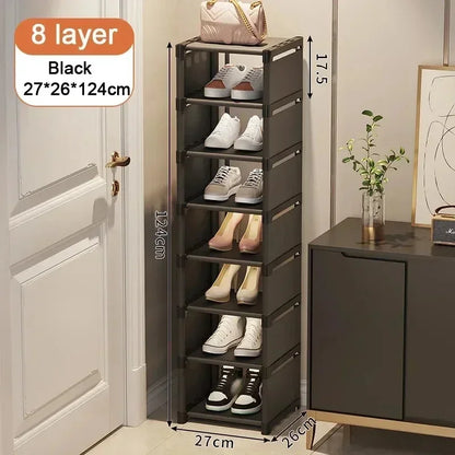 The Door Entrance Shoe Rack Multiple Layers Footwear Organizer