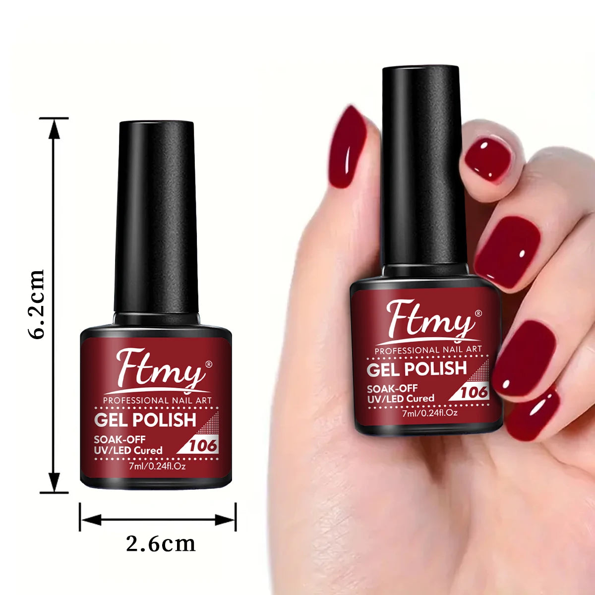 12-pack Solid Color Gel Nail Polish Set, New Autumn/Winter Collection, featuring minimalist classic colors, high-saturation.