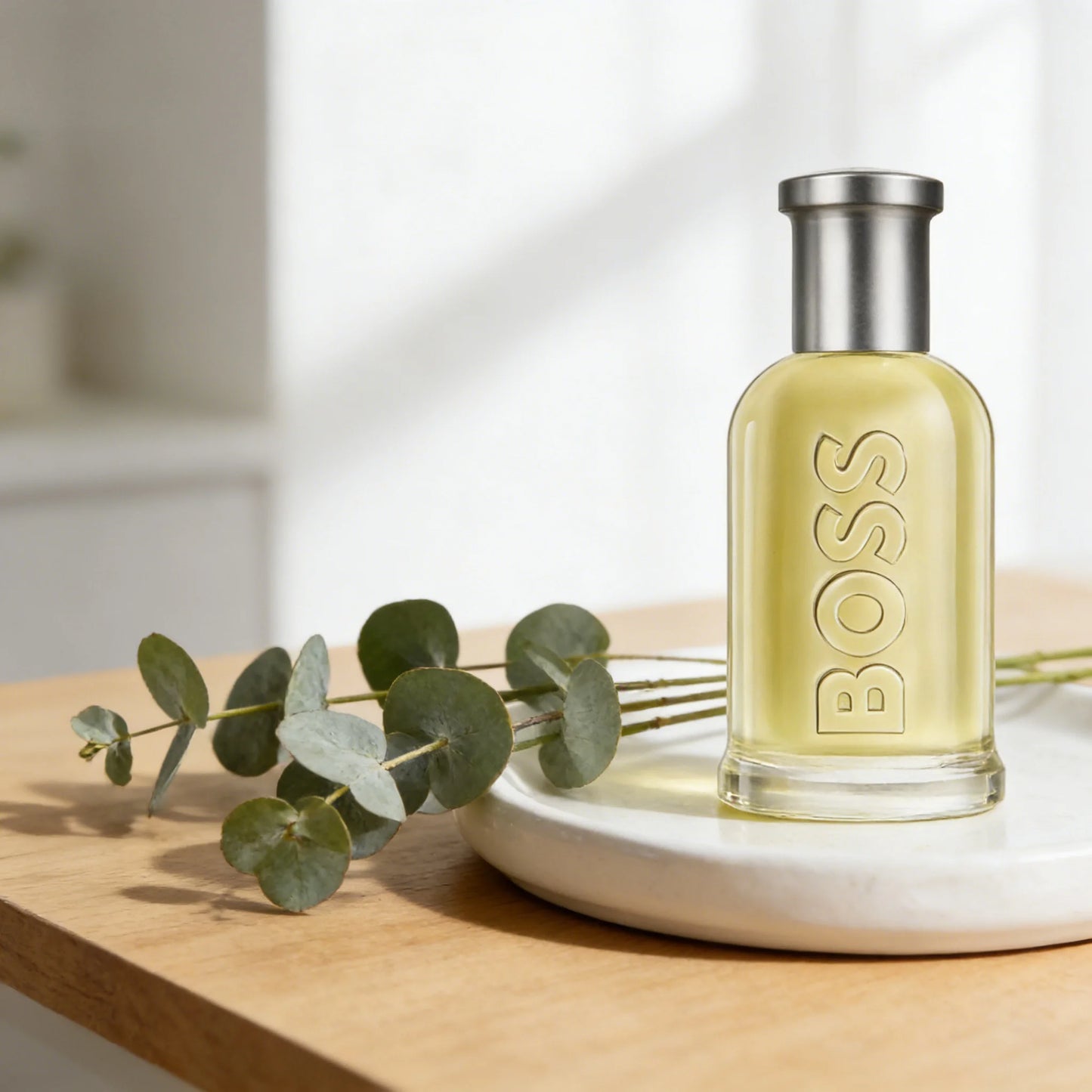 Hugo Boss Bottled Woody Men Cologne – With Notes of Apple, Cinnamon & Wood – Long Lasting Fragrance.