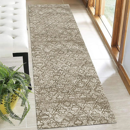 Stain & Water Resistant Non-Slip Rug for Living Room, Bedroom, Nursery