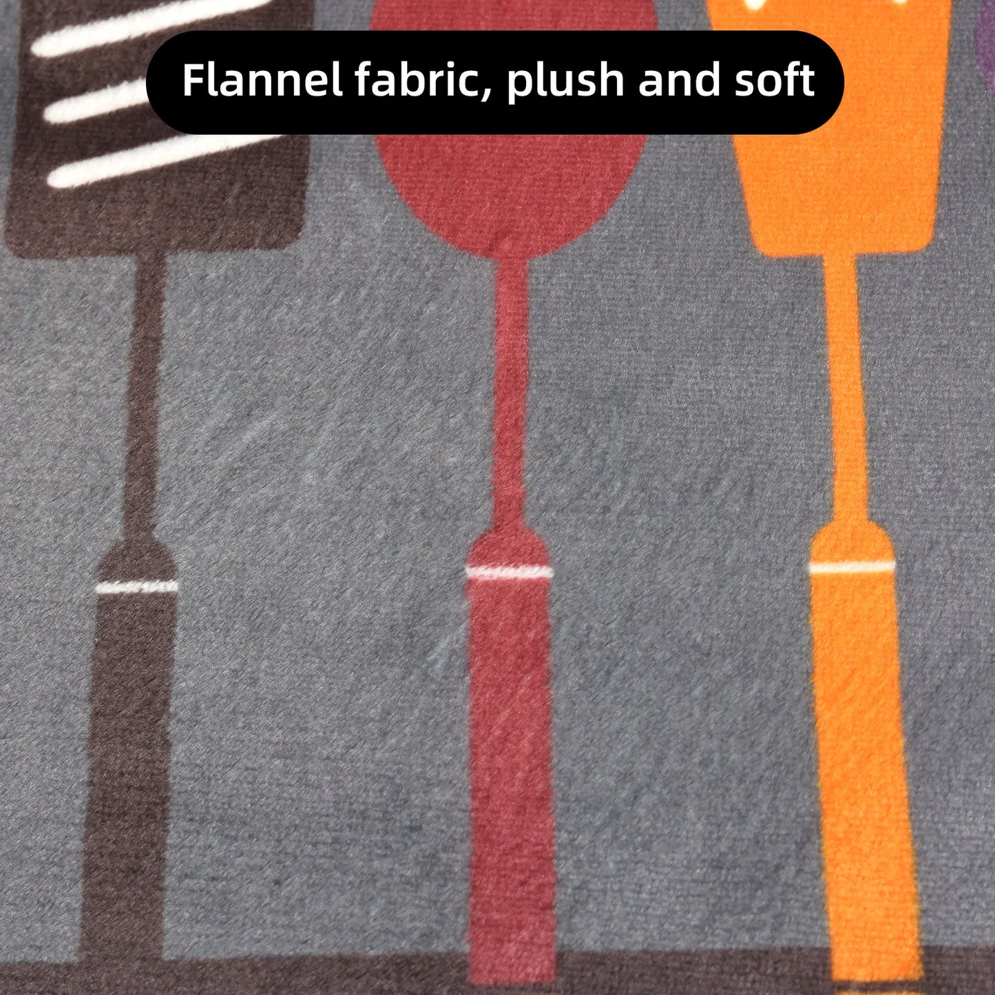 VIKAMA kitchen carpet washable, non-slip, absorbent kitchen mat.