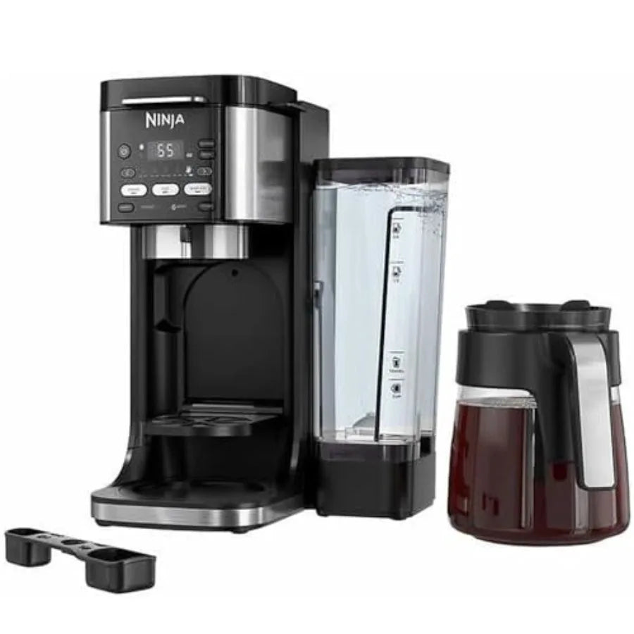 Dual Brew Hot, Iced Coffee Maker, for Home and Office Use, with Advanced Temperature Control.
