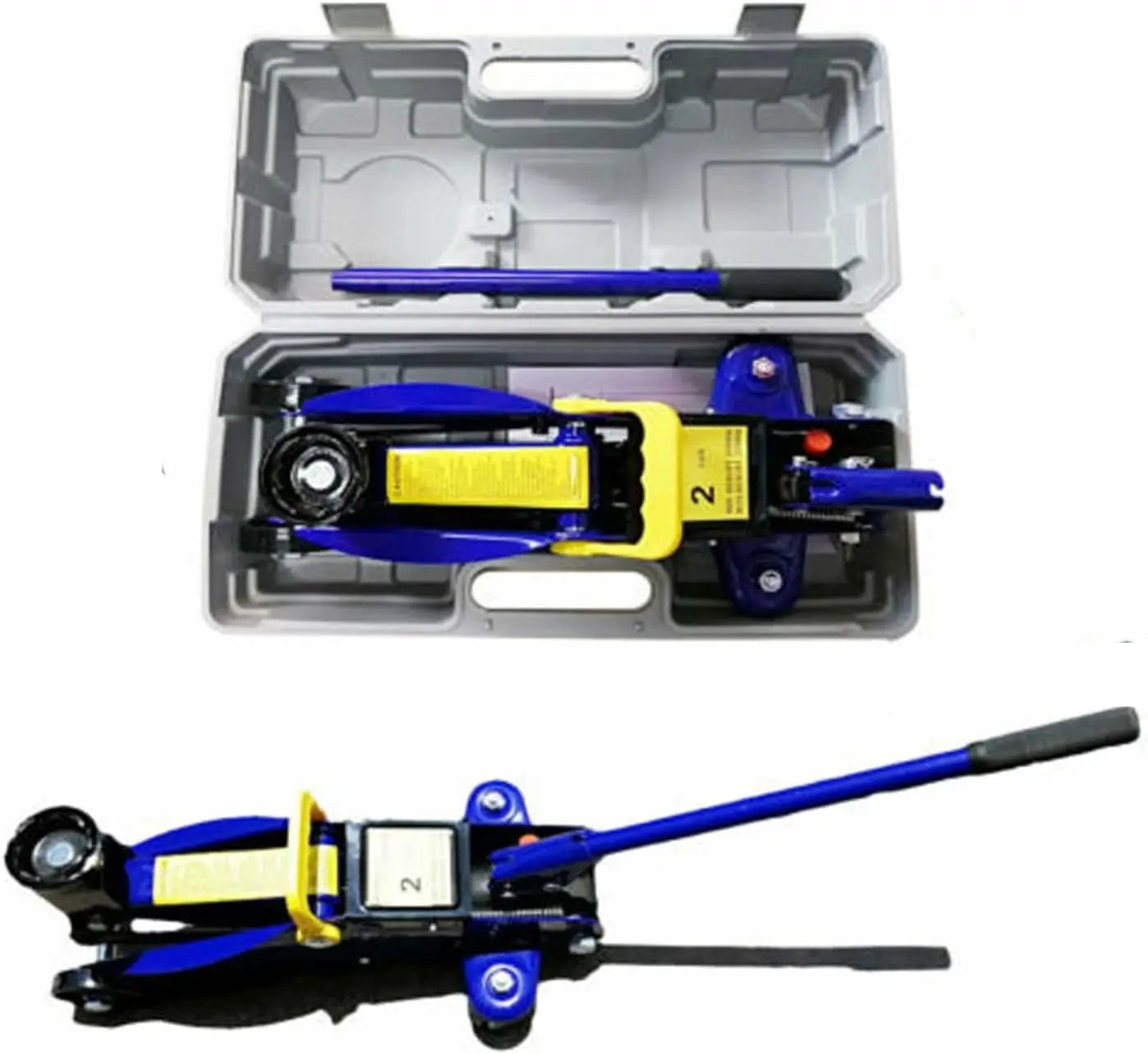 Hydraulic Trolley Floor Jack, Heavy Duty 2 Ton Low Profile Lifting for Car Van.