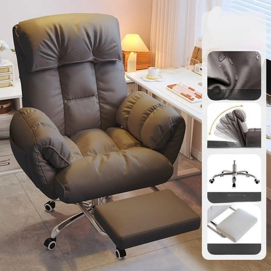 Computer Chair Rotatable, Swivel Recliner, Executive Gaming Chair.