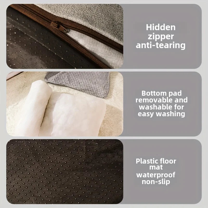 New Cat Bed, Dog Pet, Washed Soft Puppy Cushion .