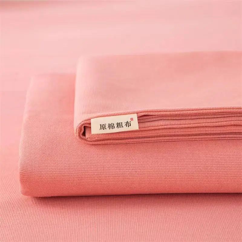 Old Coarse Cloth Bed Sheet Single Piece Cool Dormitory Cotton Linen