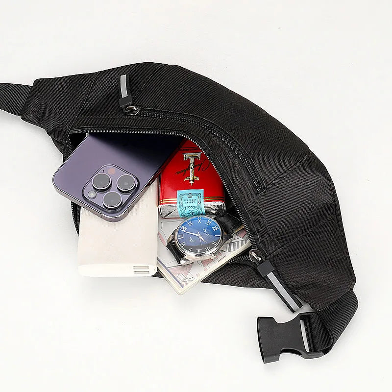 Sports Fanny Pack – Large Crossbody Bag for Running, Travel & Workout