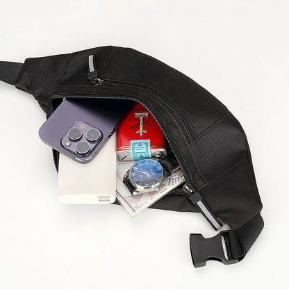 Sports Fanny Pack – Large Crossbody Bag for Running, Travel & Workout