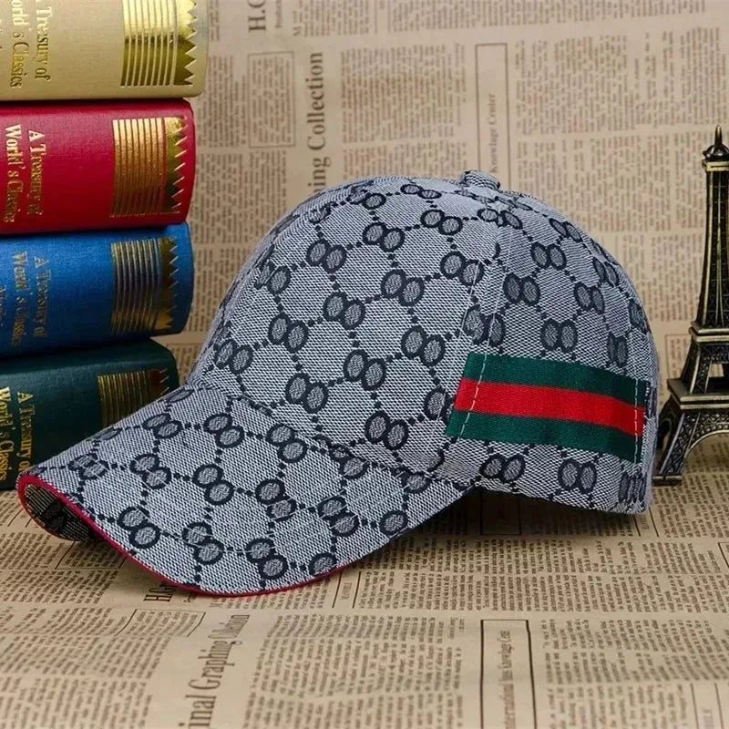 'Spring and autumn sun hat, four seasons big net celebrity baseball cap, all-match duck tongue.