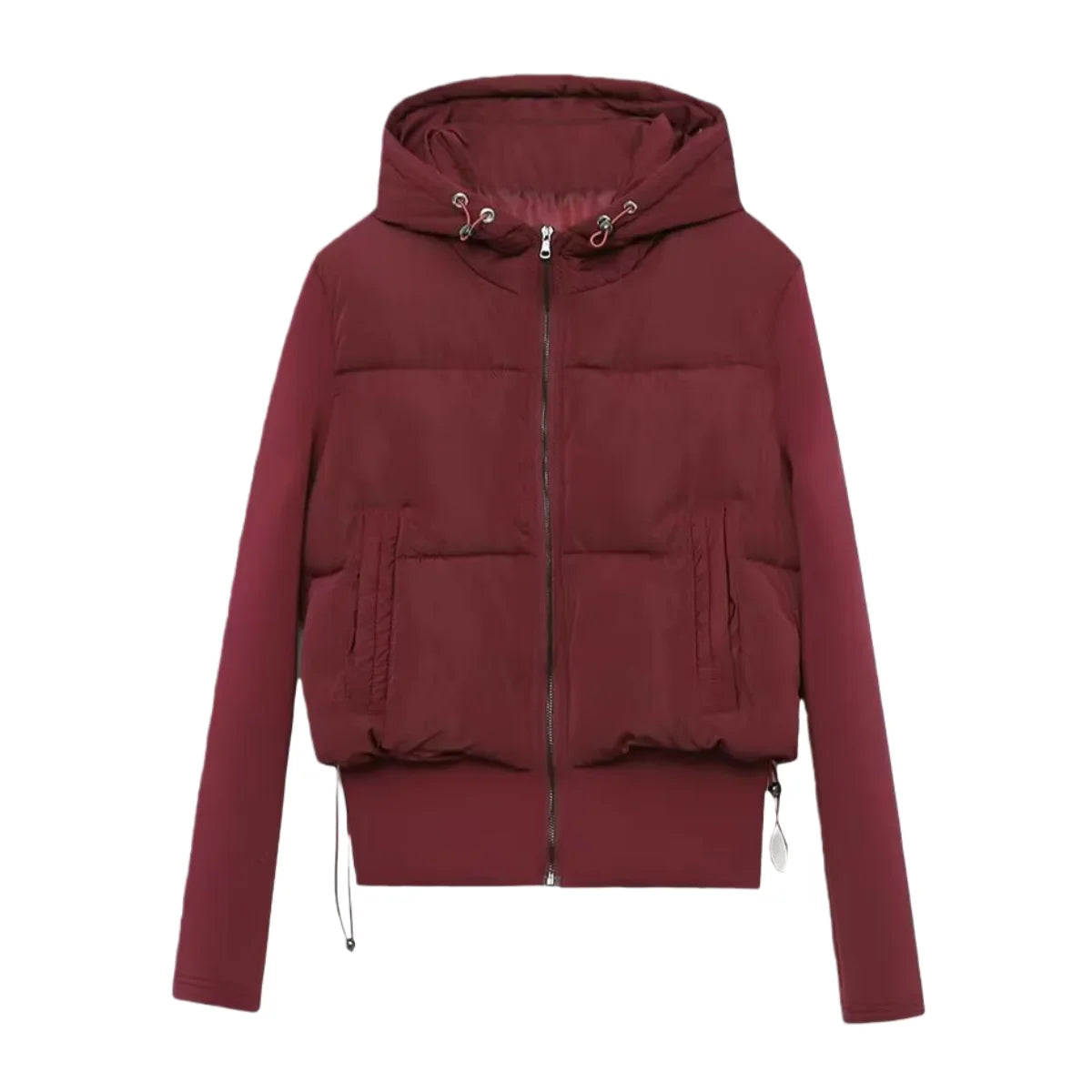 2025 autumn new women casual fashion cotton coat hooded.