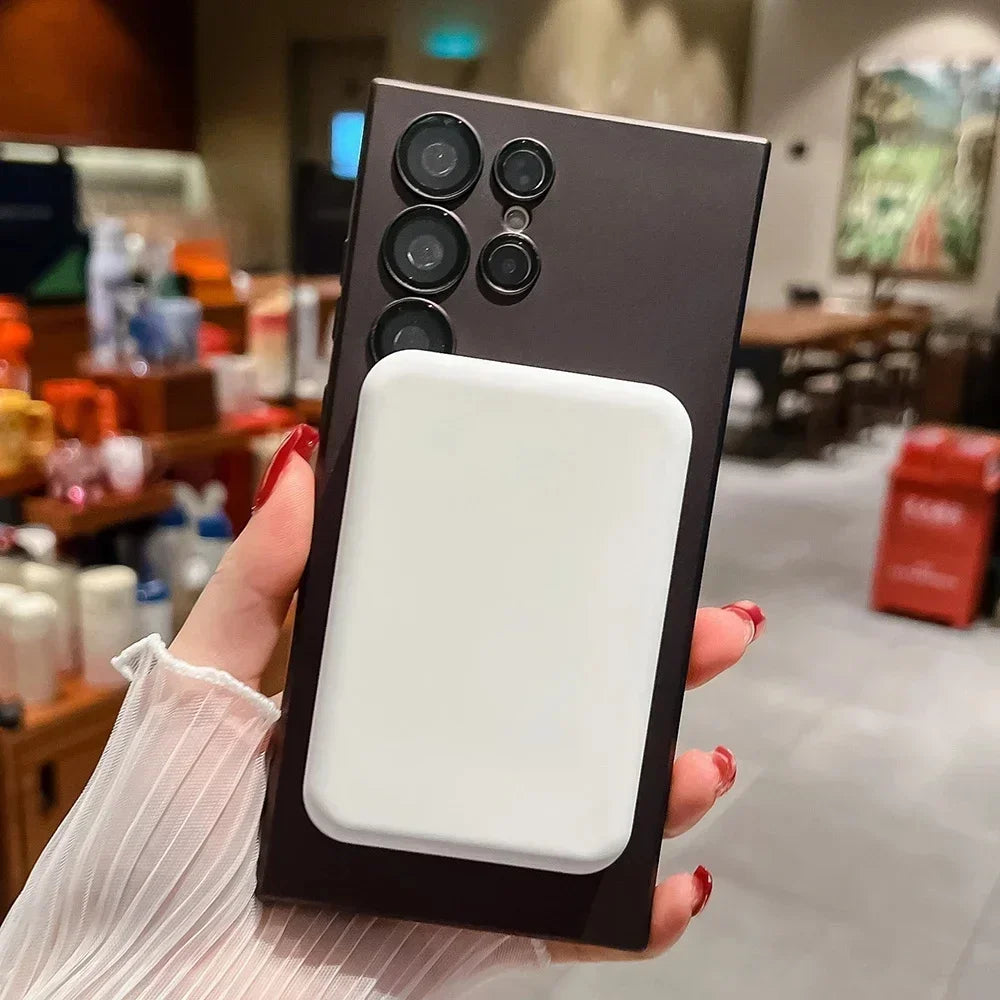 Luxury Magnetic Case for Samsung S25 S24 S23 S22 Ultra S21 S20 Plus, Samsung Note 20 Ultra