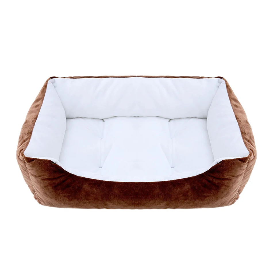 Bed for Dog, Cat, Pet  Plush Kennel, Medium, Small Dog Sofa Bed Cushion, Pet Calming Dog Bed .