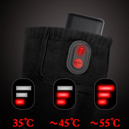 Winter Heated Socks With Battery Box ,Thermal Socks Women Men