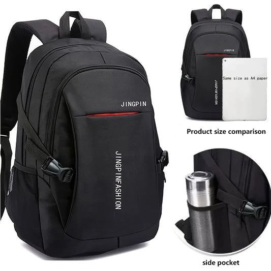Mochila Oxford impermeable para hombre, mochila escolar para estudiantes de secundaria, bolso para ordenador.