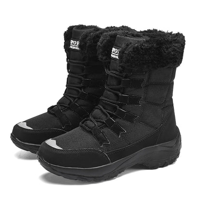 Women's Winter Keep Warm Mid-Calf, Waterproof  Boots High Quality Non-slip Boots for Winter