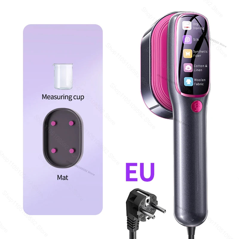 Steam Iron Portable Mini for Clothes Fast Heating Travel Garment .