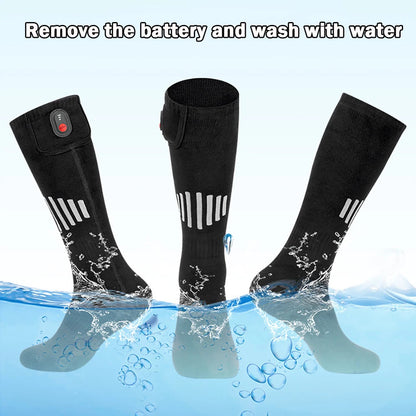 Winter Heated Socks With Battery Box ,Thermal Socks Women Men