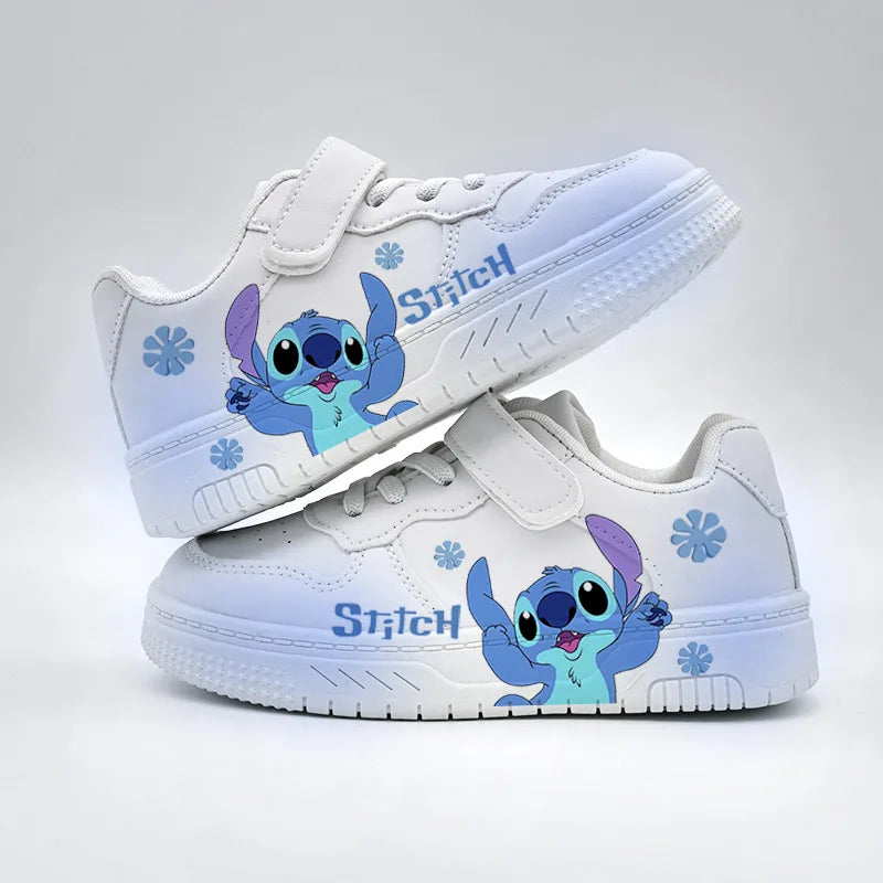 Stitch sneakers for children, Student Casual basketball shoes girls, boys Fashion Sports Shoes Gift.