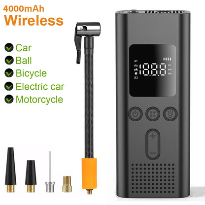 Air Pump 150psi Electric Tire Inflator Car, Bicycle, Motorcycle.