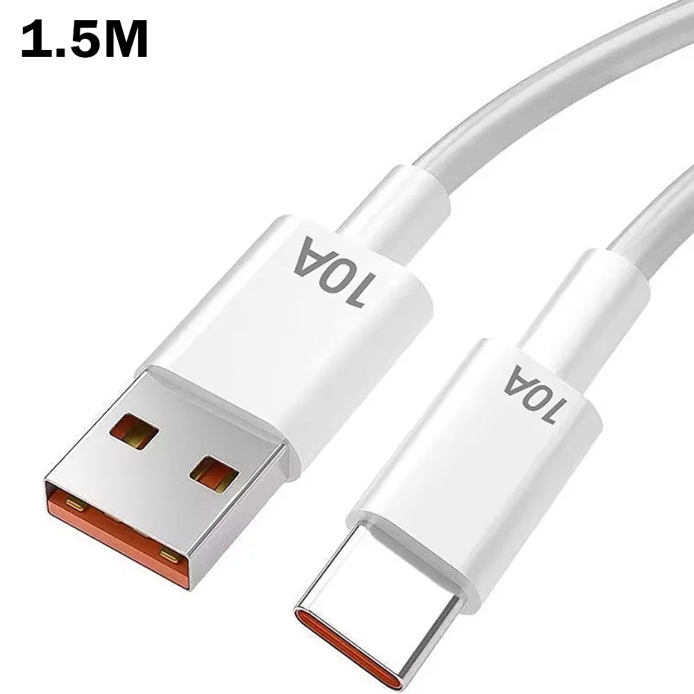 Total 120W Fast Charger USB Type C Cable, Fast Charging Phone Power Adapter For iPhone, Xiaomi ,Samsung.