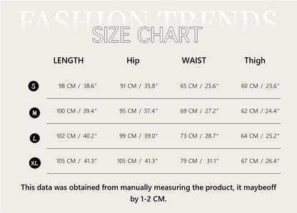 Casual Straight Leg Pants Full Length  Women's Bottom Wear