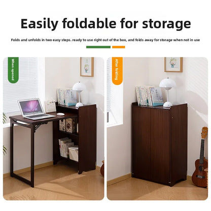 Foldable student desks and chairs, Study table and chair set.