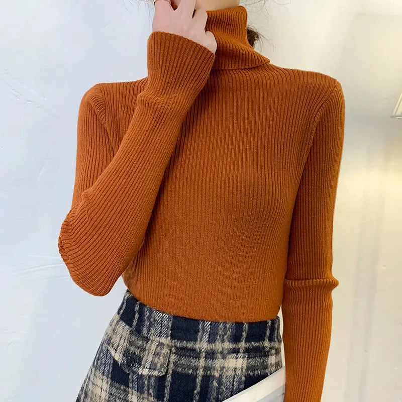 Women Fall Turtleneck Sweater, Cashmere Sweaters For Women 2025.