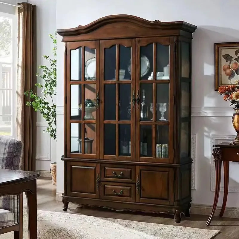 Storage Living Room Cabinets Display  Vintage Glass  Unique Furniture